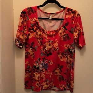 Buttery soft scoop neck tee